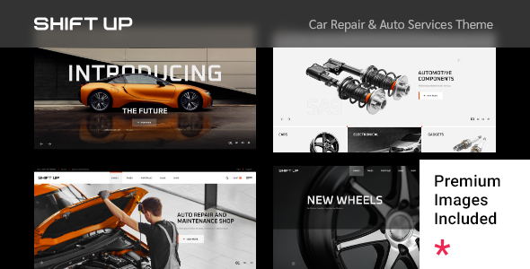 ShiftUp v1.4 - Car Repair & Auto Services WordPress Theme