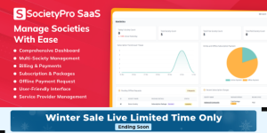 SocietyPro Saas v1.0.21 - Society Management Software