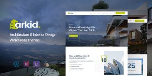 Arkid v2.0.6 - Architecture and Interior Design WordPress Theme