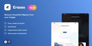 Eraseo v2.0 - Image Background Remover Saas Script