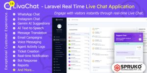 LivaChat v2.0 - Real-Time Live Chat CRM to Boost Sales & Support Nulled