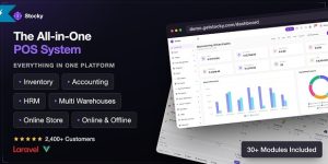 Stocky POS v5.8 – ERP, Inventory Management, Point of Sale & Invoicing