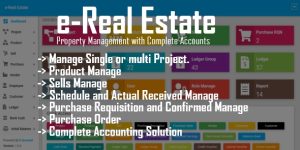 e-Real Estate v1.1 - Property Management with Complete Accounts