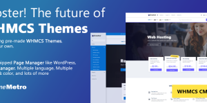 Croster v2.1.4 - WHMCS CMS Theme By ThemeMetro Nulled