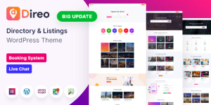 Direo v3.0.3 - Directory & Listing WordPress Theme