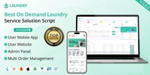 Best laundry app with Admin panel v3.0.3 - Laundry booking system