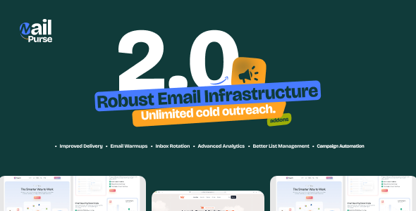 MailPurse v2.0.0 - Self-hosted Email Automation & Marketing SaaS Script