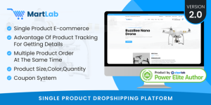 MartLab v2.0 - Single Product Dropshipping Platform Nulled