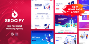 Seocify v3.8.2 - SEO Digital Marketing Agency WordPress Theme