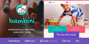 Bambini v1.3.2 - Kindergarten & Pre-School Theme