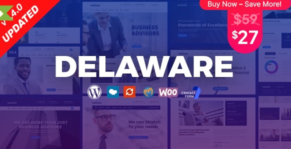 Delaware v1.4.0 - Consulting and Finance WordPress Theme