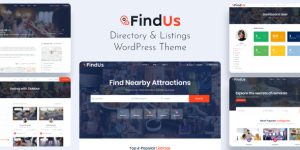 Findus v1.1.66 - Directory Listing WordPress Theme