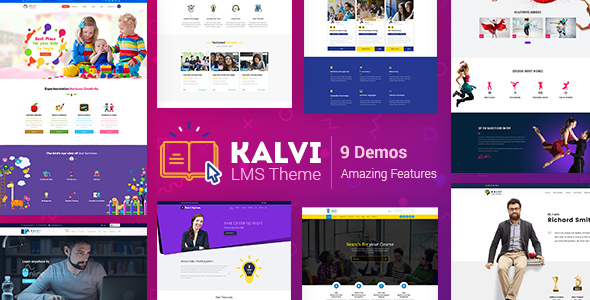 Kalvi v4.7 - LMS Education WordPress Theme