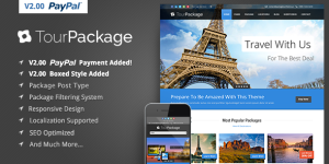 Tour Package v2.4.1 - Wordpress Travel/Tour Theme