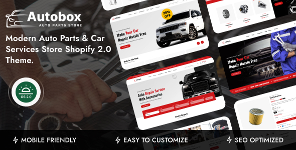 Autobox v1.0.0 – Auto Parts & Car Services Shopify 2.0 Theme | Automotive eCommerce & Maintenance