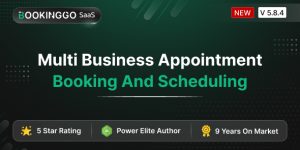 BookingGo SaaS v5.8.5 – Multi Business Appointment Booking and Scheduling Nulled
