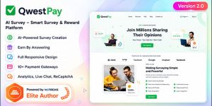 QwestPay v2.0 - AI Survey Generator & Reward Platform