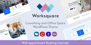 Worksquare v1.29 - Coworking and Office Space WordPress Theme