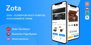 Zota v1.3.18 - Elementor Multi-Purpose WooCommerce Theme