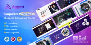 Aggen v3.1.0 - Business Consulting WordPress Theme