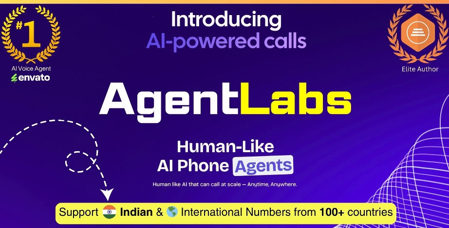 AgentLabs v5.4.5 - AI Voice Calling Agents & Lead Intelligence SaaS Platform