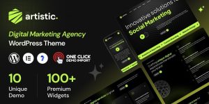 Artistic v1.0.20 - Digital Marketing Agency WordPress Theme (Activated)