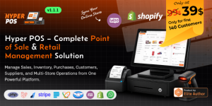 Hyper POS v1.1.0 - Laravel Point of Sale, Inventory, ERP, Online & Offline POS, Invoicing, Accounting