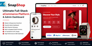 SnapShop v1.0.0 -  Ecommerce Full-stack Platform Script